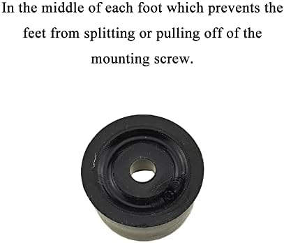 Acoeitl црна мека табла за сечење гумени стапала со метални завртки Добриот зафат Цврст држач Задржете се суво Не се лизга, не ја оштетува