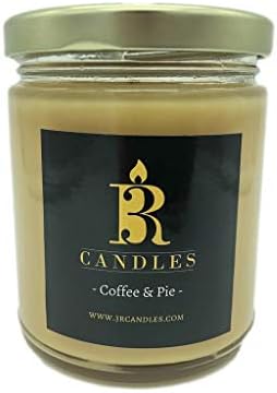 Миризба на миризба од црница од 3R свеќи - соја/парафин восочен стаклен тегла - подароци за украси за дома за одмор и Божиќна сезона