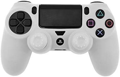 Мек силиконски силиконски Hufcor за PS4 Pro Тенок рачка за заштита Gamepad sousaphone