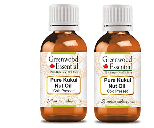 Гринвуд есенцијално чисто масло од орев кукуи природно терапевтско одделение ладно притиснато за лична нега 30мл