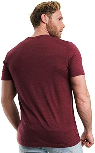 Merino.Tech Mer -Mirt Mens Mens - органски мерино волна под -лесна основна слој