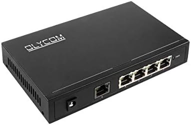 5 Порта POE мрежен прекинувач 60W Gigabit Ethernet Switch Не управувана работна површина 10/100/1000m Метална обвивка со ограничена