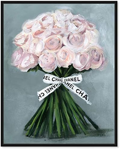 Уметникот Оливер Гал, ботаничка wallидна уметност, отпечатоци „Совршен букет“ Флорал Дома Декор, 20 „x 24“, Црна рамка
