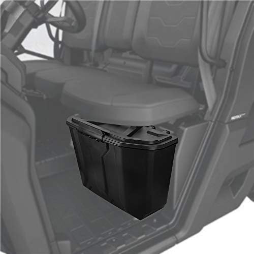 Отстранливи отпадоци за складирање на Kemimoto, патник под кутија за складирање на седиштата компатибилен со Can Am 2017