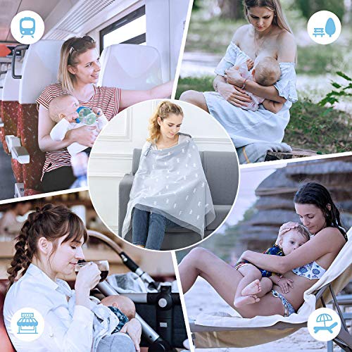 Капаци за нега на приватност, Капак За Доење Со Предиво Од Чипка Што Дише, 360 Приватност На Капакот За Нега Заштита За Доење За Доење Бебе Мајка