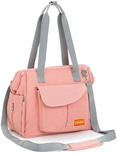 Citiskins Tage Tagh Tote Mommy Tags Outdoor Hands со изолирани џебови, менување на подлогата и рефлексивни ленти