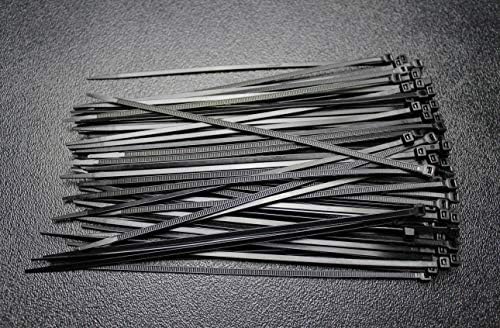 1000 pk 11 инчи поштенски врски најлонски црни 40 фунти УВ -отпорен на жица кабел BCT11