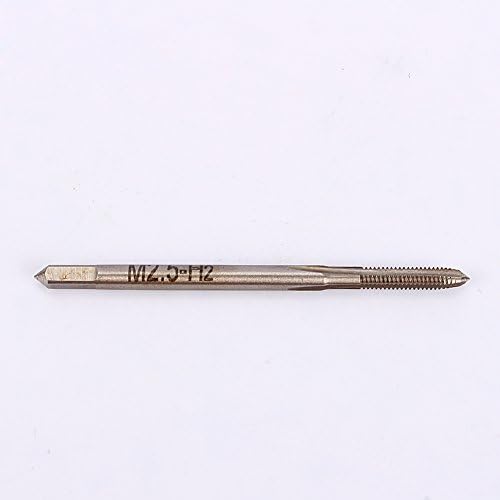 Fafeicy Metrict Taper, M2.5 * 0,45 mm Индустриски HSS Taper Plug Tap, парчиња за вежбање на десната рака, за машина, допрете