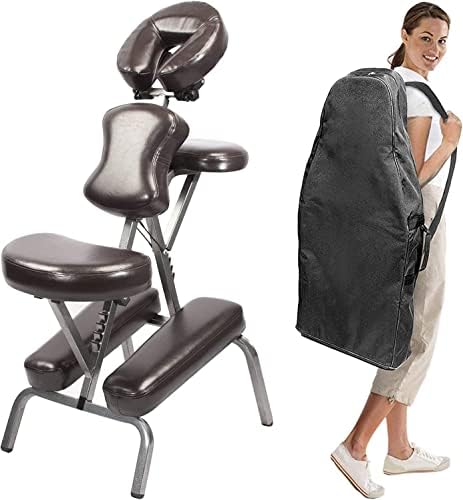 Господар масажа Бедфорд преносен стол за масажа со мала тежина со носење куќиште за масажа за масажа, преклопена тетоважа стол стол