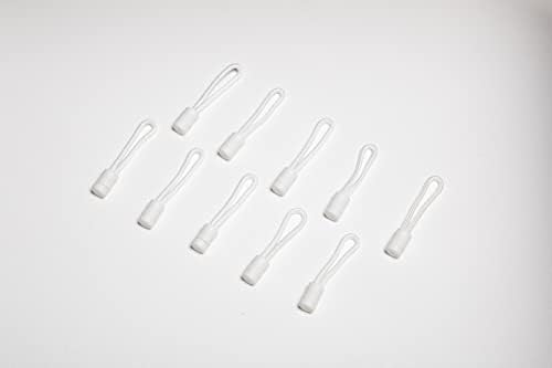 Respopt White Curds Cilds - 10 пакувања, користени со шок жици и патенти за платно што се продаваат одделно
