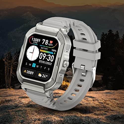 Паметен Часовник-Bluetooth Повици Паметен Часовник за iOS &засилувач; Андроид, Спортски Часовник Со Отчукувањата На Срцето, Крвен Притисок,