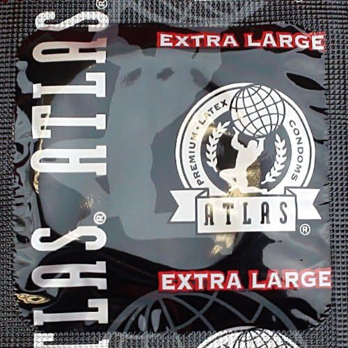 Атлас Екстра големи кондоми: 36-пакет кондоми