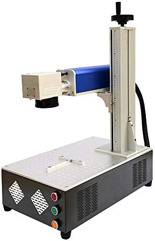 20W JPT ласерска машина за обележување Ротари накит сребро 150 × 150мм со ротирачка оска