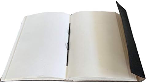 Рачно изработена гроздобер кожа двојно змеј врзан весник Скица за дневник за дневници за патувања, ПАТНА Книга Најдобар подарок за мажи