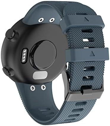 SAAWEE 18мм 20мм Мека Силиконска Паметна Лента За Часовници За Garmin Ferrunner 45 Гледајте Спортски Ремен За Зглоб За Garmin Ferrunner 45 Smart