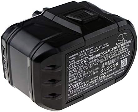Замена на батеријата на Aijos 18V за Ryobi BPP-1817M, BPP-1820, P102, P103, P104 LRS-180, OBS-1801, OCS-1840, OGS-1820, OHT-1850,