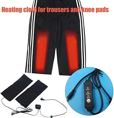 0E966Z панталони за греење на панталони Флексибилно загревање на крпа за греење отпорно за перење