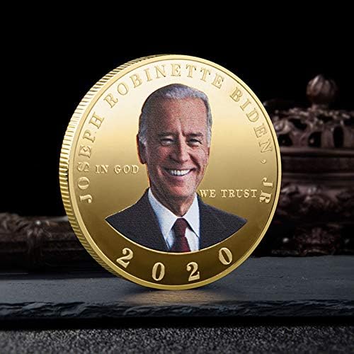 Света Марија Џо бајден 2020 Година Медал За Монети За Претседателски Избори Во САД И Комеморативна Монета На Американското Знаме,Ф, 2 парчиња