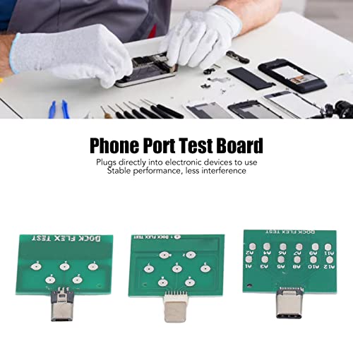 Комплет за табла за тестирање на порта за порт, тестер за приклучок за кабел за податоци PCB, со микро IP порта, за откривање на порта