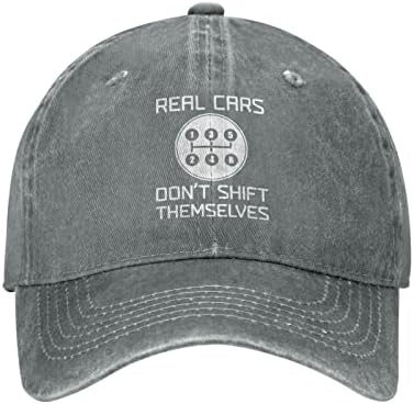 Вистинските автомобили не се префрлаат себеси како обични каубојски бејзбол капи, црно сончево капаче за мажи жени