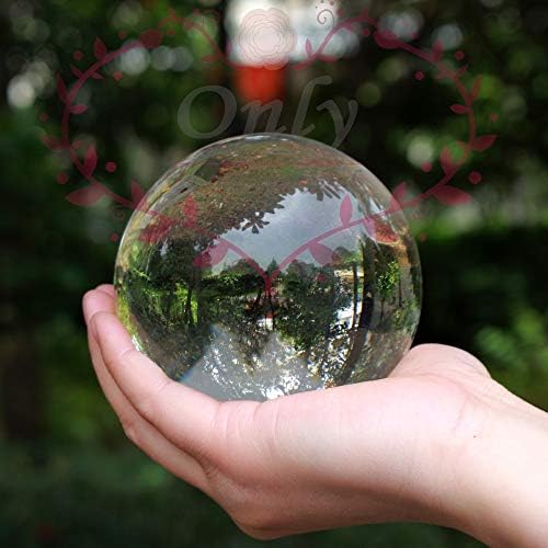 Замтак голема големина 100мм 4 инчи кристално стакло топка Фенгшуи производи заздравување на сферата