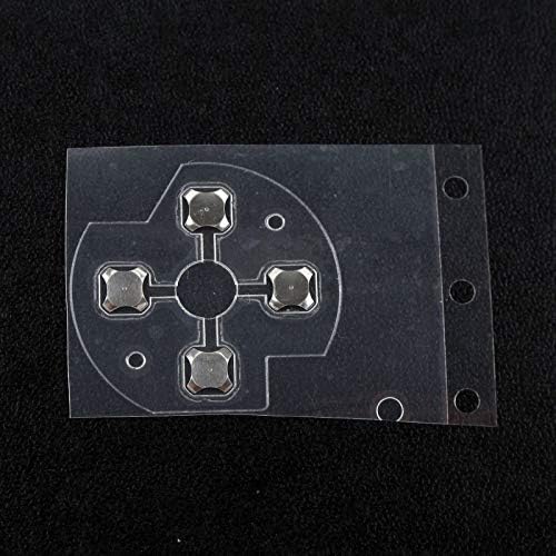 10 парчиња копче DPAD копче Метална лепенка D подлога ABXY Проводната филмска метална купола Snap за Xbox One X контролер