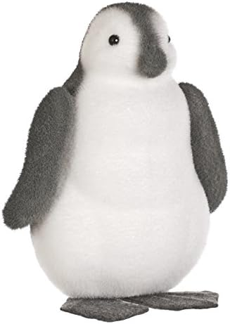 Празнични Продукции П004106 Црно-Бело Собрани Пингвин, 18 х 14 х 25 см