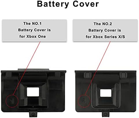 Controоп Контролер Батерија Пакет За Xbox Серија X|S, Xbox One/One X/One S Елита, 2 Пакет 1100mah Батерија Пакет За Xbox Серија X/Xbox Серија S/Xbox One/Xbox One / Xbox One X/Xbox One / Xbox One / Xbox One X / Xbox One / Xbox One X