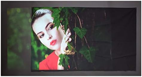 FZZDP Екран на проектор за висока осветленост 60 100 120 инчи 16: 9 Рефлективно ткаенина крпа на ткаенина за проекција