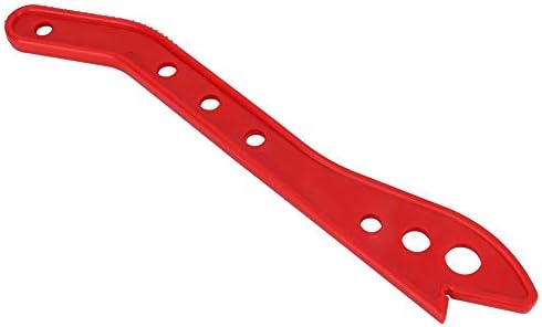 Saw Blade Push Stick, стапче за притискање на црвено дрво, ефективна безбедносна рачка за безбедност на рачката, прицврстете за табела за табела
