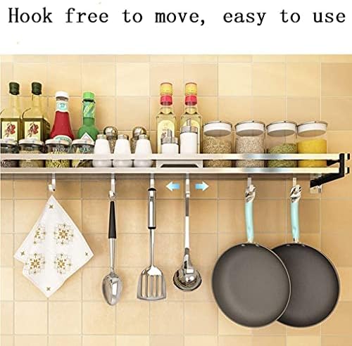Mygzff садови за складирање на домаќинства, лице бесплатно wallид монтирање мулти-функција кујна зачинување за складирање бања за складирање на