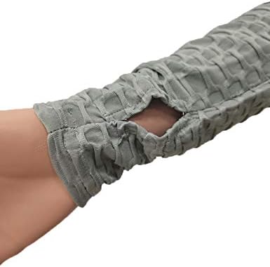 Костуми за џогирање за жени, текстура со 2 парчиња облека со долги ракави со целосна патент јакна слаби панталони
