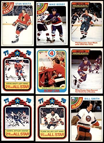 1978-79 хокеј О-пи-чин скоро комплетен сет екс+