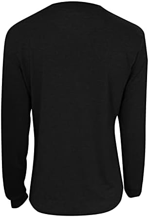 Emsенски маички со долг ракав екипаж 2022 есенски трендовски врвови на тунични облеки опремени кошули основни мета
