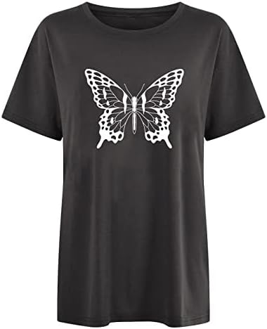 Краток ракав 2023 Облека модна екипаж памук обичен врвен маица за девојки лето есен графички топ 10 10 10 10 10 10
