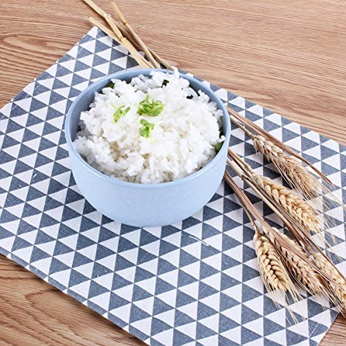 Upstyle здрава пченица слама пластична сад од супа од тестенини од оризово овошје за деца поддржува микробранова печка