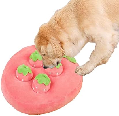 Подлога за шмркање За Кучиња - Миленичиња Куче Шмркање Играчка Во Форма На Овошје Храна Обука За Храна Бавен Фидер Џвакање Играчки За Ослободување