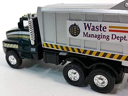 Showcast Зелен ѓубре за рециклирање/Управување со отпад од 6 комерцијално возило на диекаст