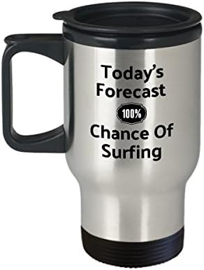 Сурфање Патување Кригла-Денешната Прогноза Сурфање Кафе Чаша