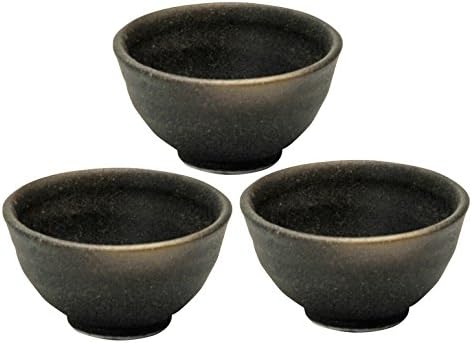 Mino Ware No. 2 Tokuri Black Rust 403-17-41E