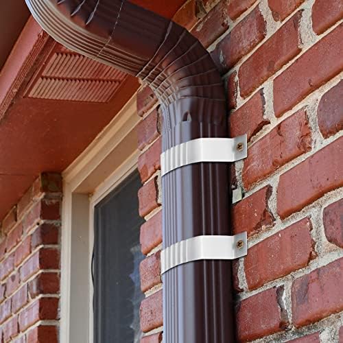 Vyh downspout адаптер олук за спуштање каиш 2x3 бел водач каиш 2x3