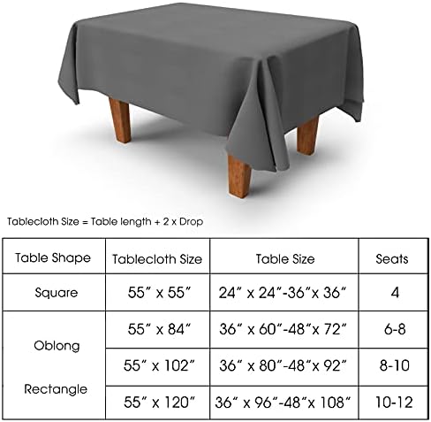 Постелнина Чаршав За Правоаголник, Доказ За Дамки, Водоотпорна Ткаенина За Маса За Маса За Бифе Банкет Декоративна Долгнавеста