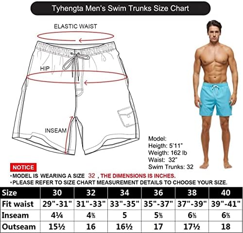 Машки Стебла За Пливање Тихенгта Брзи Суви Шорцеви на Плажа со Џебови Од Патент и Мрежеста Обвивка