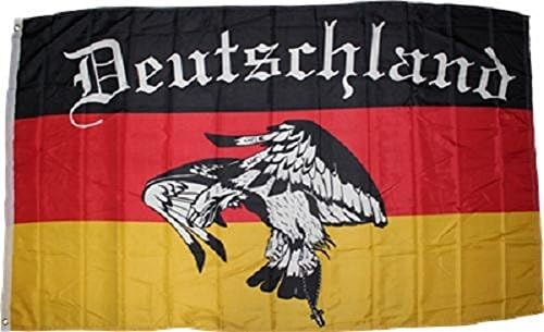 3x5 ft Deutschland Deutsch Eagle Germany Flag Rough Tex плетен 3'x5 'Банер