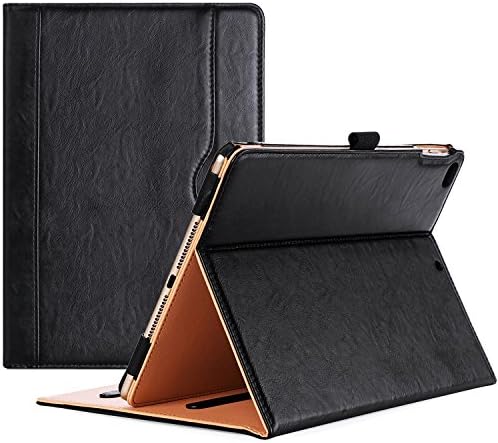 Procase iPad 9.7 Case 2018 iPad 6 -та генерација / 2017 iPad 5 -та генерација кутија - Стенд фолио покритие куќиште за Apple iPad 9,7 инчи, исто така, одговара на iPad Air 2 / iPad Air - Black