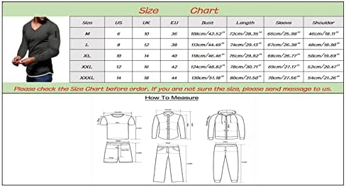 Zddo Mens Fall Mirts T-Mirts Долг ракав V вратот мускул тенок вклопни врвови со патент рамо атлетска фитнес спортска маица