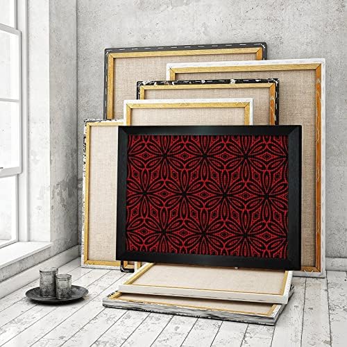 Црвена геометриска бандана печати дијамантски комплети за сликање на слика 5D DIY целосна вежба Rhinestone Arts Wallид декор за возрасни