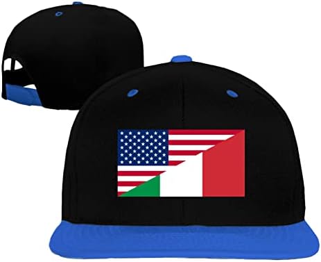 Хифенли италијански И Американски Знамиња Хип Хоп Капа Капа Момчиња Девојчиња Шапка Бејзбол Капи