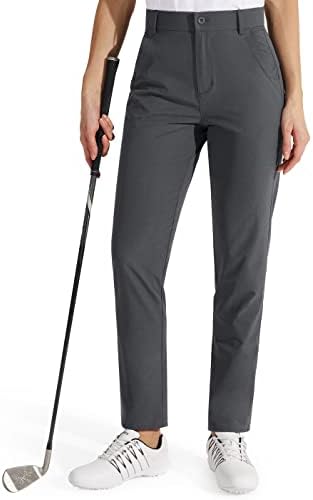 Panенски панталони за голф во Либин, лесни пакувања, кои работат случајни деловни панталони за деловни фустани