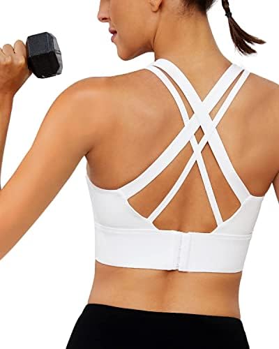 Аоликс Спортски градници за жени - Висока поддршка од влијанието на влијанието на грбот на грбот на грбот за водење на јога тренингот
